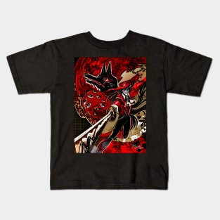 ALUCARD Inner demons Vampire Illustration Hellsing Kids T-Shirt